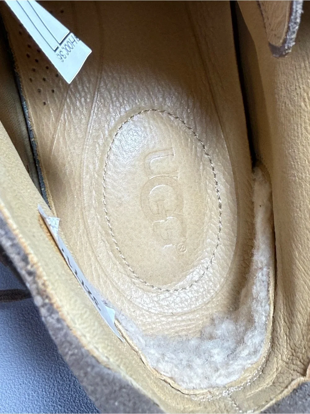 UGG Lungarno Taupe Suede Chukka Boots